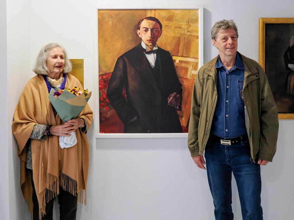 Navštívila nás paní Ruth Werfl, poslední žijící příbuzný Georgese Karse